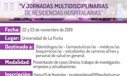 V Jornadas Multidisciplinarias de Residencias Hospitalarias